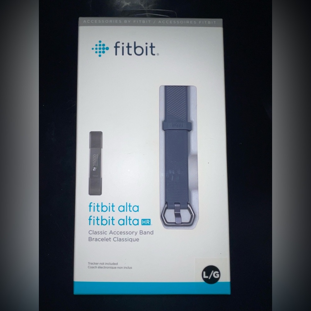 Fitbit Alta | Classic Accessory Band - Size L/G